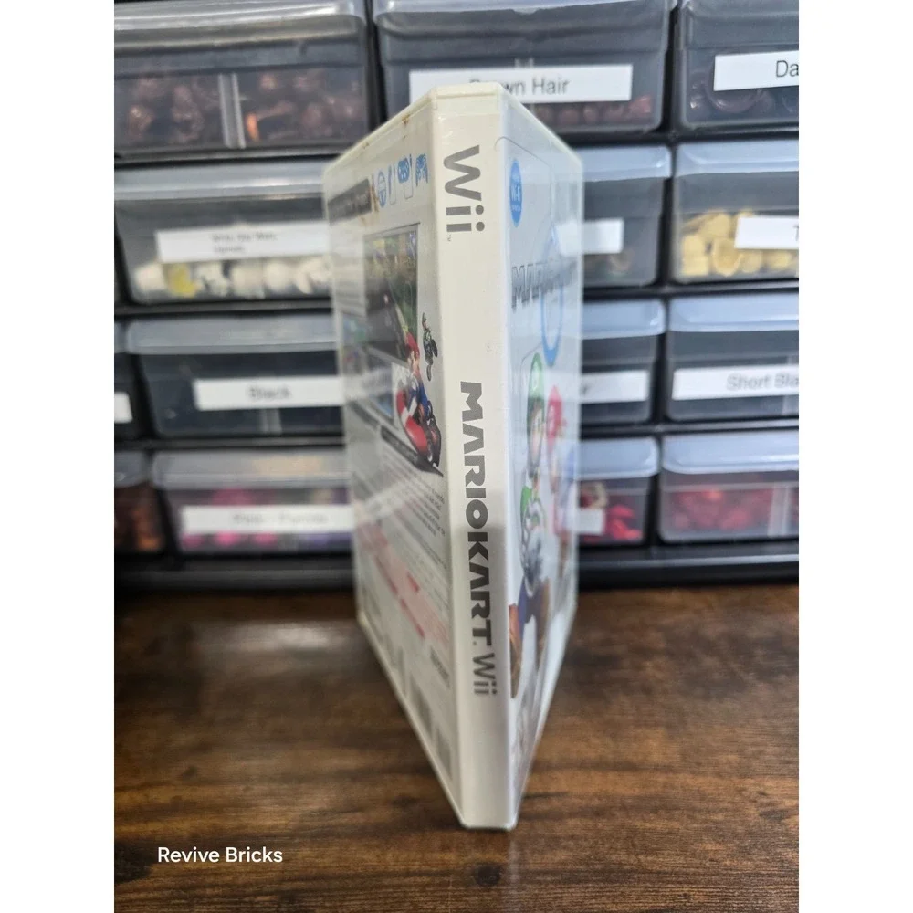 Mario Kart Wii (Nintendo Wii, 2008) CIB Complete Tested Working Great Condition